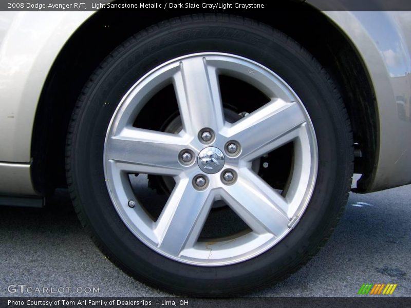 Light Sandstone Metallic / Dark Slate Gray/Light Graystone 2008 Dodge Avenger R/T