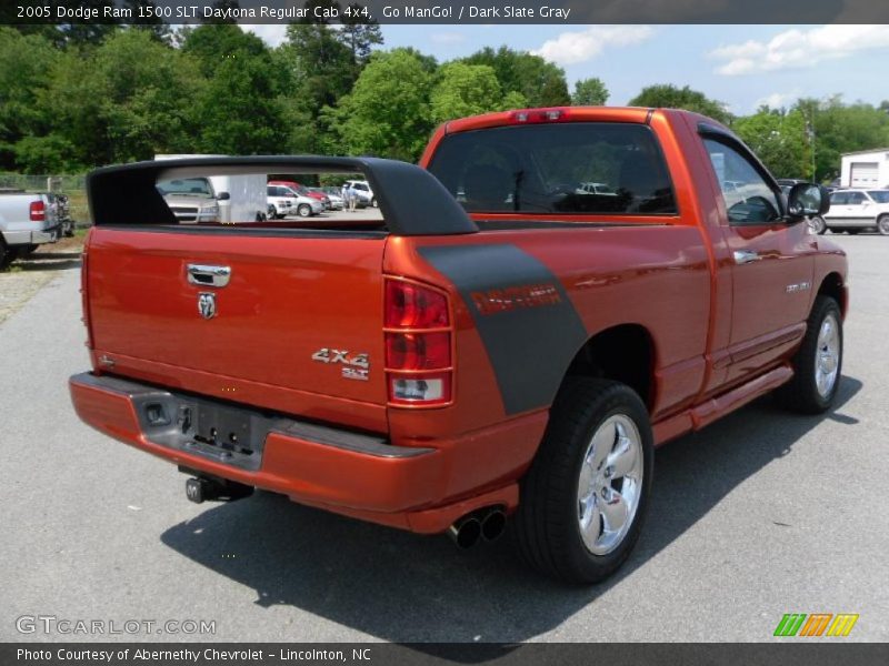 Go ManGo! / Dark Slate Gray 2005 Dodge Ram 1500 SLT Daytona Regular Cab 4x4