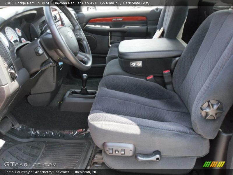 Go ManGo! / Dark Slate Gray 2005 Dodge Ram 1500 SLT Daytona Regular Cab 4x4