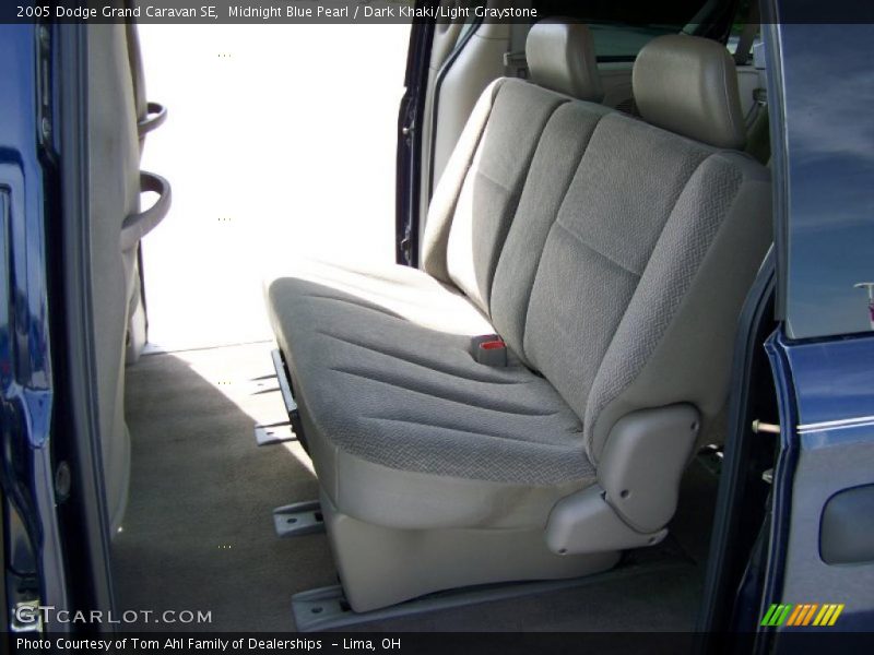 Midnight Blue Pearl / Dark Khaki/Light Graystone 2005 Dodge Grand Caravan SE