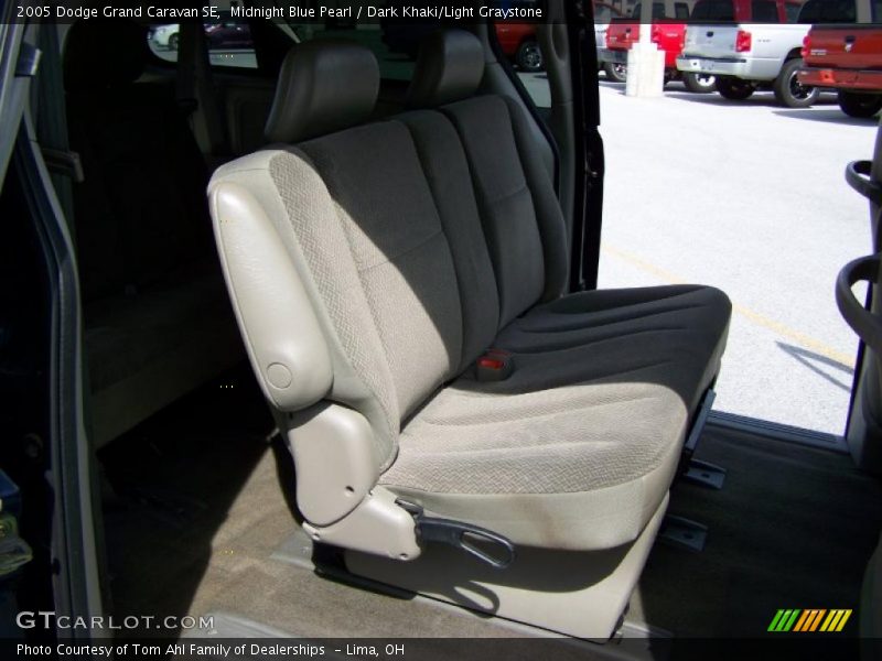 Midnight Blue Pearl / Dark Khaki/Light Graystone 2005 Dodge Grand Caravan SE
