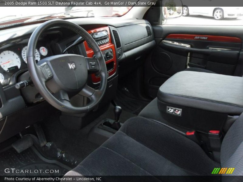 Go ManGo! / Dark Slate Gray 2005 Dodge Ram 1500 SLT Daytona Regular Cab 4x4