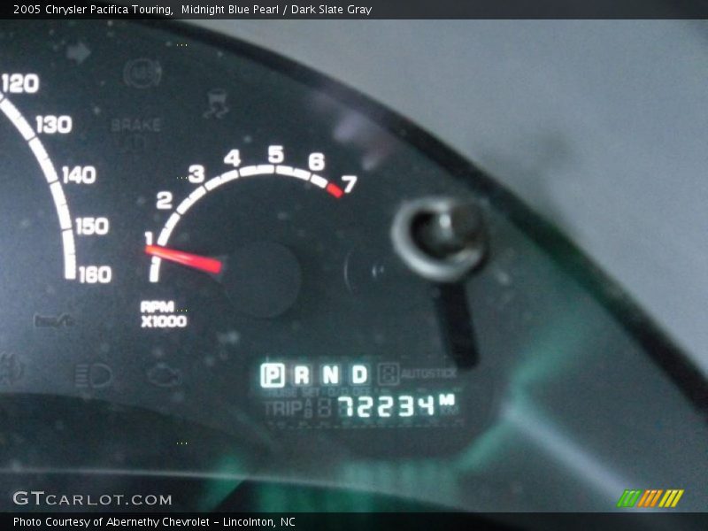 Midnight Blue Pearl / Dark Slate Gray 2005 Chrysler Pacifica Touring