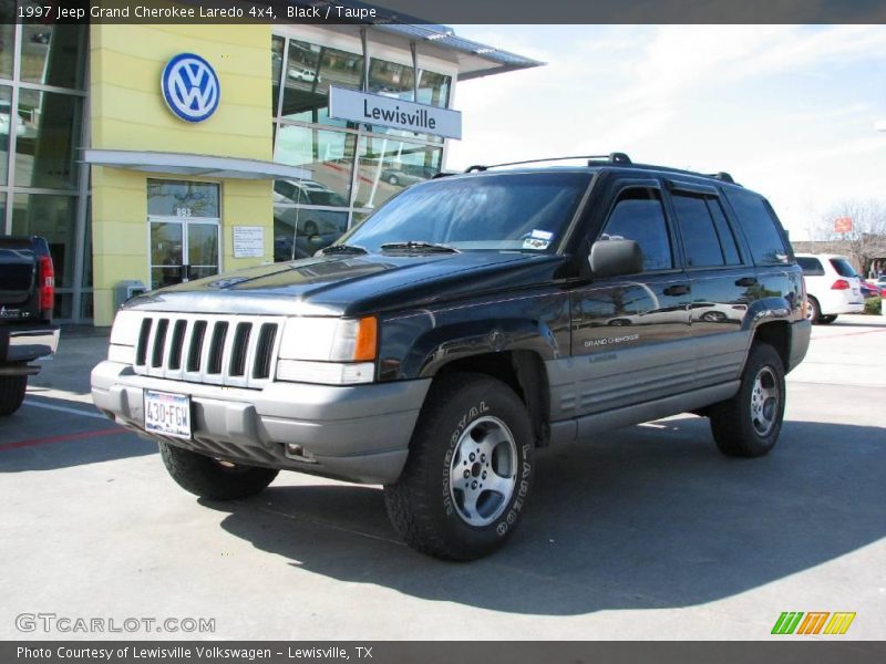 Black / Taupe 1997 Jeep Grand Cherokee Laredo 4x4
