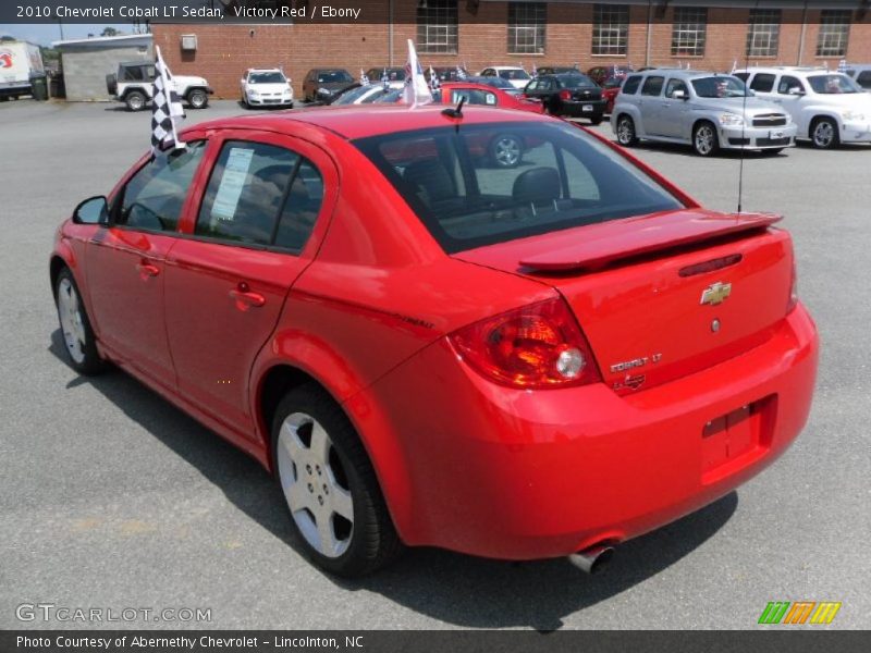 Victory Red / Ebony 2010 Chevrolet Cobalt LT Sedan