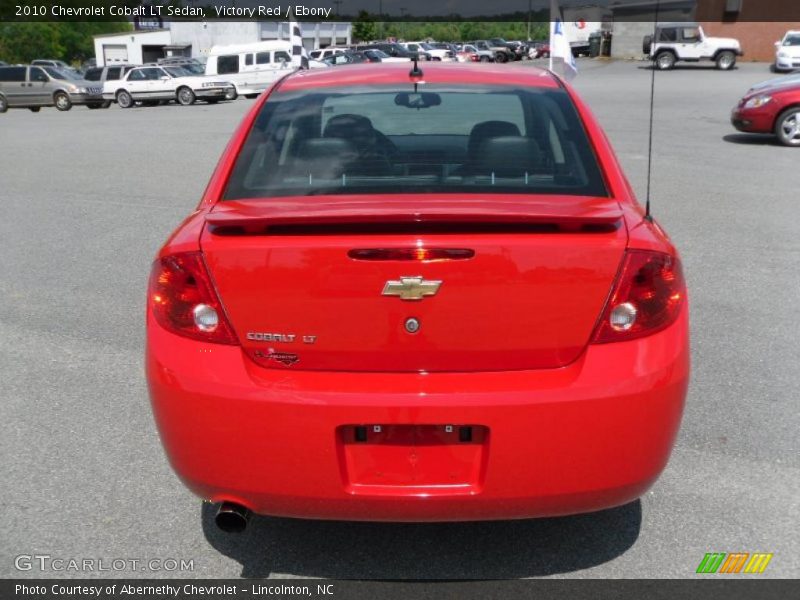 Victory Red / Ebony 2010 Chevrolet Cobalt LT Sedan