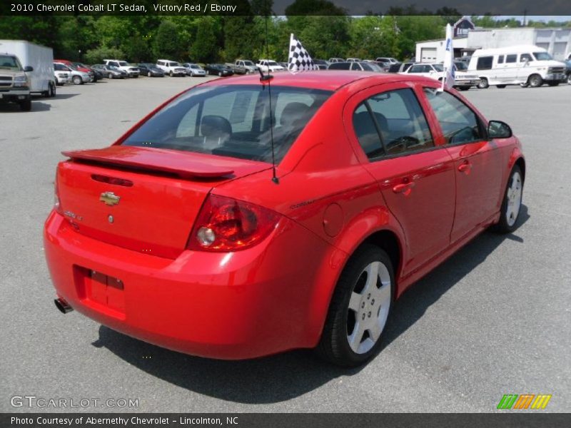 Victory Red / Ebony 2010 Chevrolet Cobalt LT Sedan