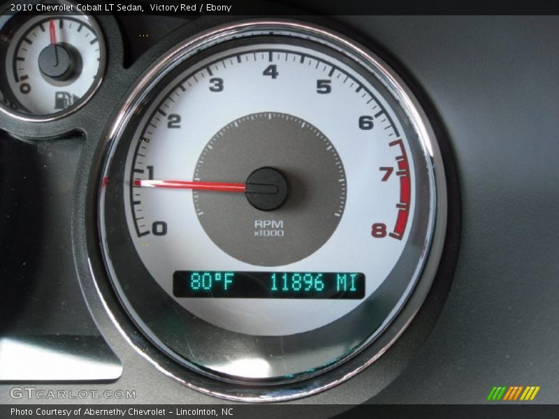 Victory Red / Ebony 2010 Chevrolet Cobalt LT Sedan