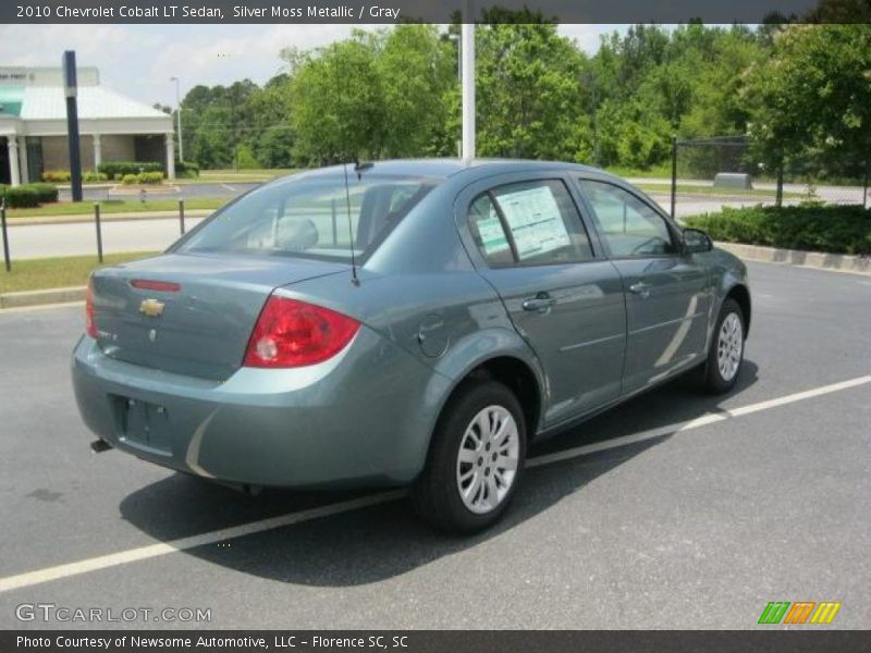 Silver Moss Metallic / Gray 2010 Chevrolet Cobalt LT Sedan
