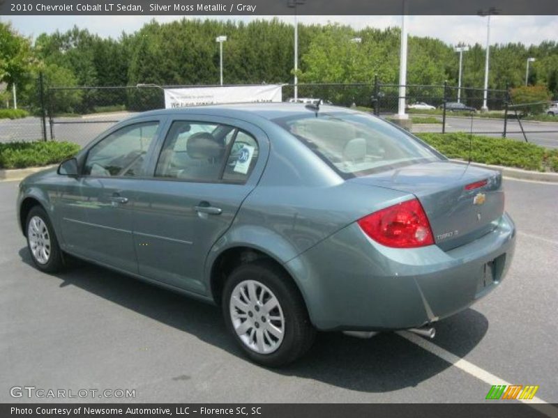 Silver Moss Metallic / Gray 2010 Chevrolet Cobalt LT Sedan