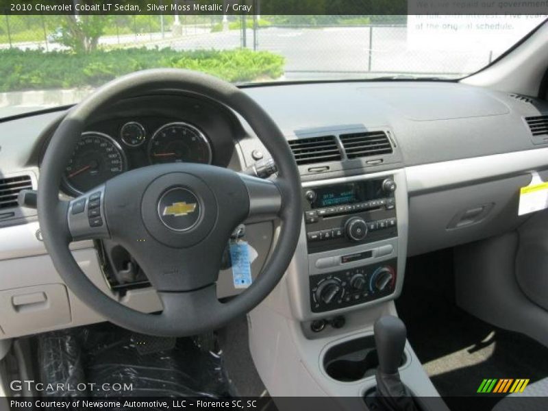 Silver Moss Metallic / Gray 2010 Chevrolet Cobalt LT Sedan