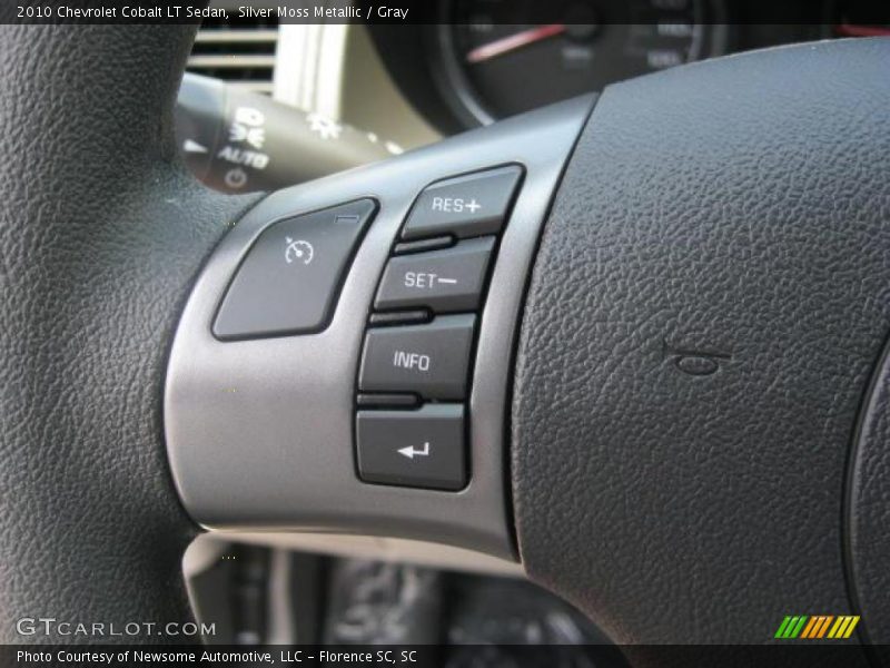 Silver Moss Metallic / Gray 2010 Chevrolet Cobalt LT Sedan