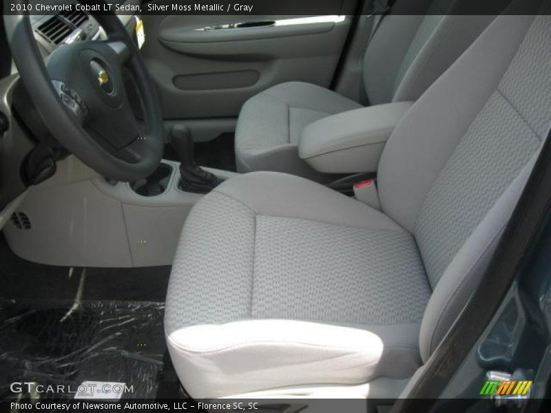 Silver Moss Metallic / Gray 2010 Chevrolet Cobalt LT Sedan
