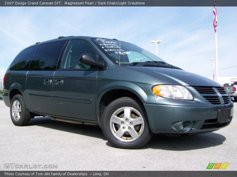 Magnesium Pearl / Dark Khaki/Light Graystone 2007 Dodge Grand Caravan SXT