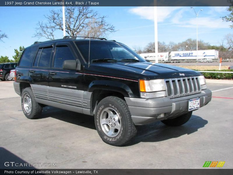 Black / Taupe 1997 Jeep Grand Cherokee Laredo 4x4