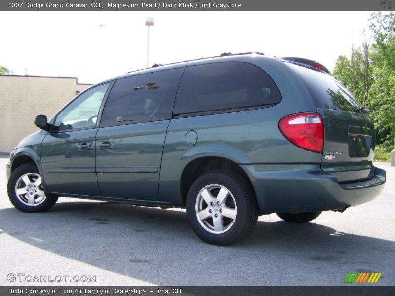 Magnesium Pearl / Dark Khaki/Light Graystone 2007 Dodge Grand Caravan SXT