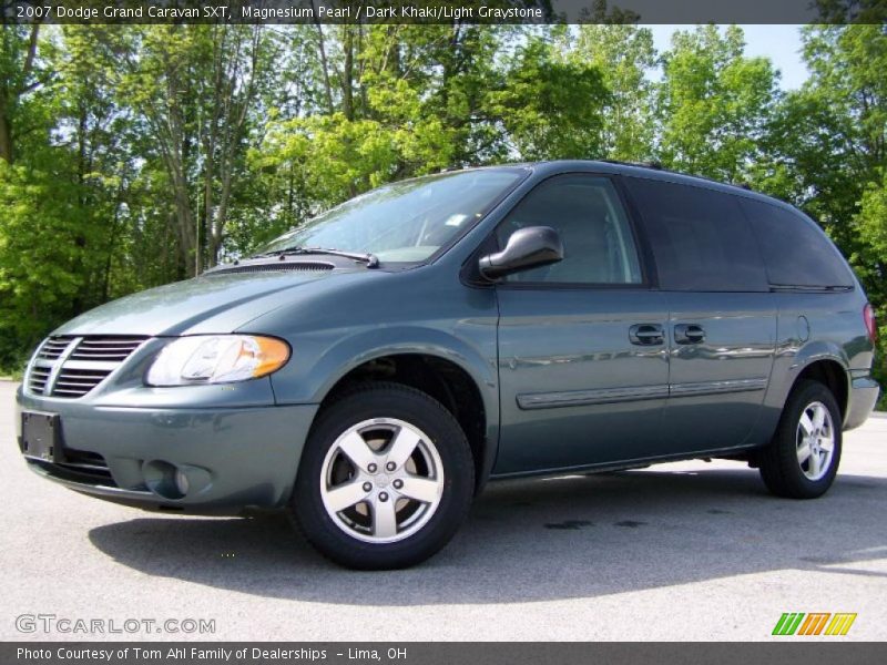 Magnesium Pearl / Dark Khaki/Light Graystone 2007 Dodge Grand Caravan SXT