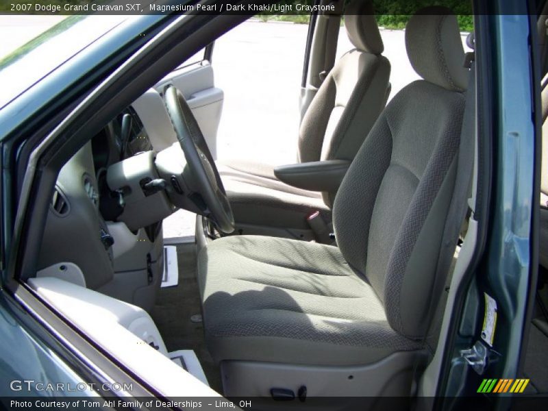 Magnesium Pearl / Dark Khaki/Light Graystone 2007 Dodge Grand Caravan SXT