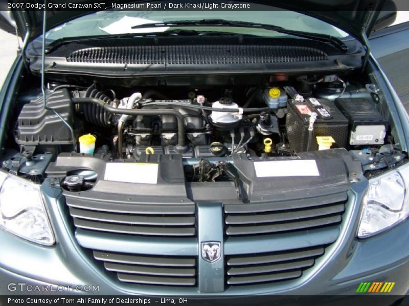 Magnesium Pearl / Dark Khaki/Light Graystone 2007 Dodge Grand Caravan SXT