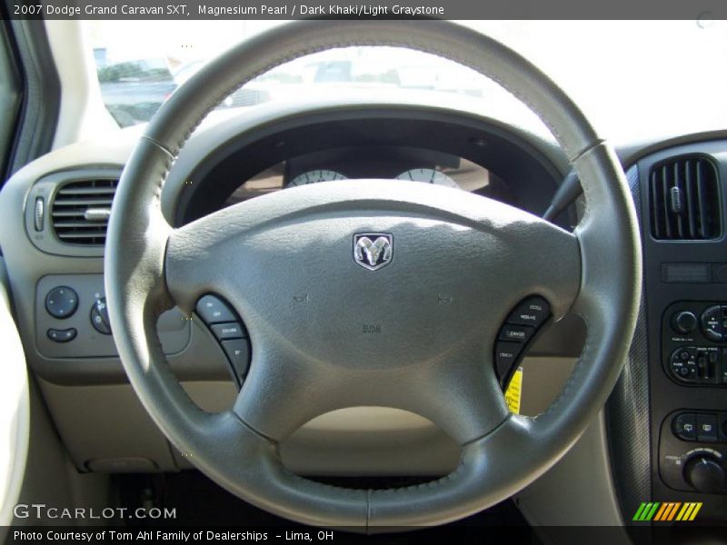 Magnesium Pearl / Dark Khaki/Light Graystone 2007 Dodge Grand Caravan SXT