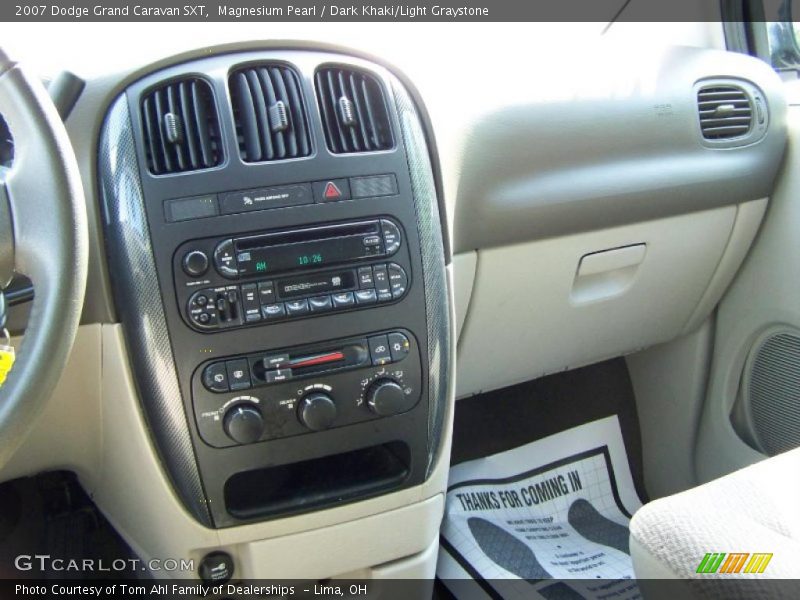 Magnesium Pearl / Dark Khaki/Light Graystone 2007 Dodge Grand Caravan SXT