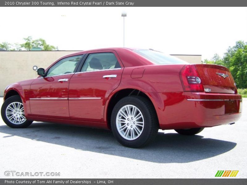 Inferno Red Crystal Pearl / Dark Slate Gray 2010 Chrysler 300 Touring