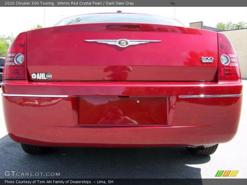Inferno Red Crystal Pearl / Dark Slate Gray 2010 Chrysler 300 Touring