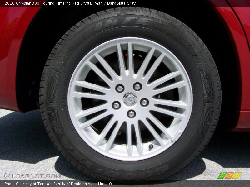 Inferno Red Crystal Pearl / Dark Slate Gray 2010 Chrysler 300 Touring