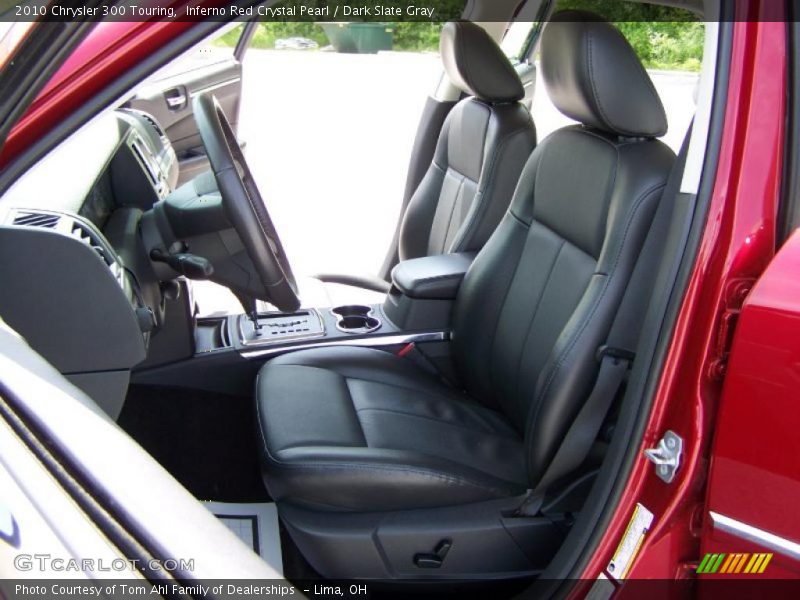 Inferno Red Crystal Pearl / Dark Slate Gray 2010 Chrysler 300 Touring