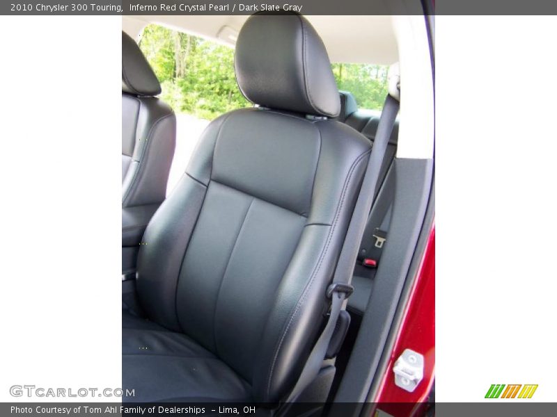 Inferno Red Crystal Pearl / Dark Slate Gray 2010 Chrysler 300 Touring