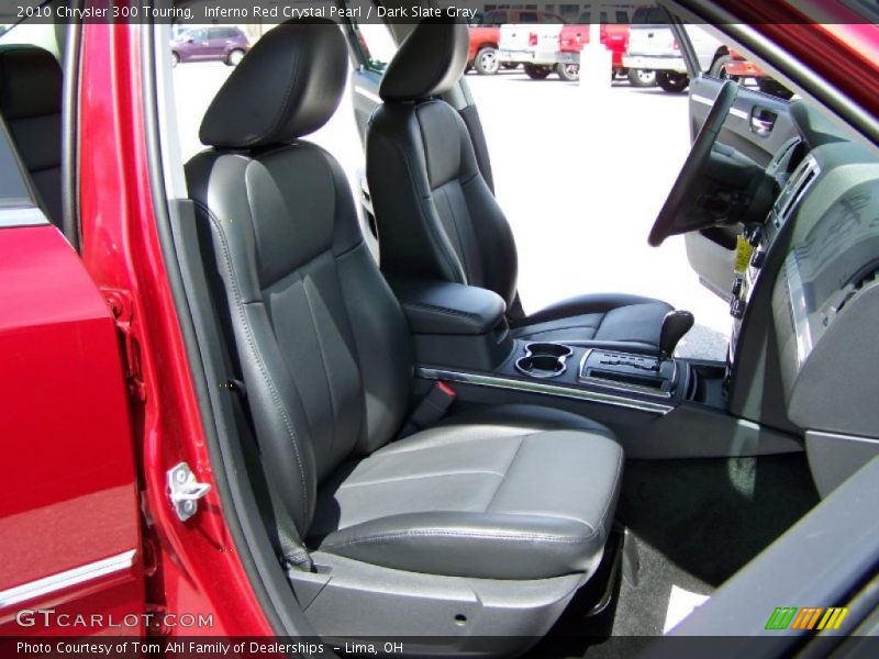 Inferno Red Crystal Pearl / Dark Slate Gray 2010 Chrysler 300 Touring