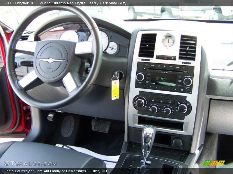 Inferno Red Crystal Pearl / Dark Slate Gray 2010 Chrysler 300 Touring
