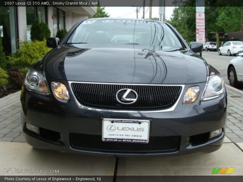 Smoky Granite Mica / Ash 2007 Lexus GS 350 AWD