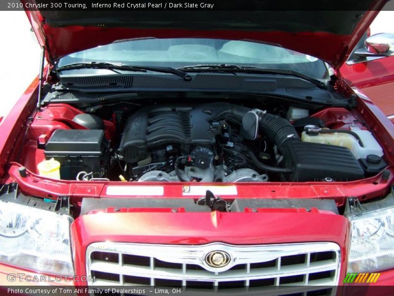 Inferno Red Crystal Pearl / Dark Slate Gray 2010 Chrysler 300 Touring