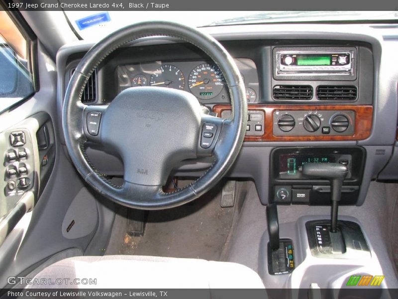 Black / Taupe 1997 Jeep Grand Cherokee Laredo 4x4