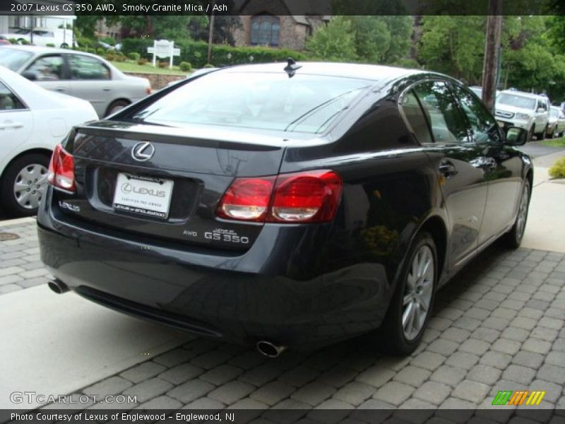 Smoky Granite Mica / Ash 2007 Lexus GS 350 AWD