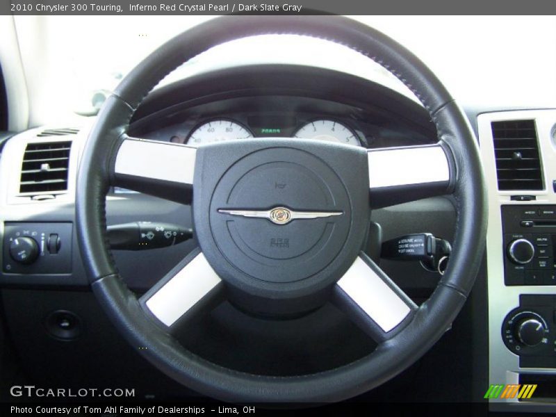 Inferno Red Crystal Pearl / Dark Slate Gray 2010 Chrysler 300 Touring