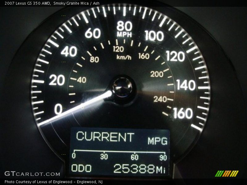 Smoky Granite Mica / Ash 2007 Lexus GS 350 AWD