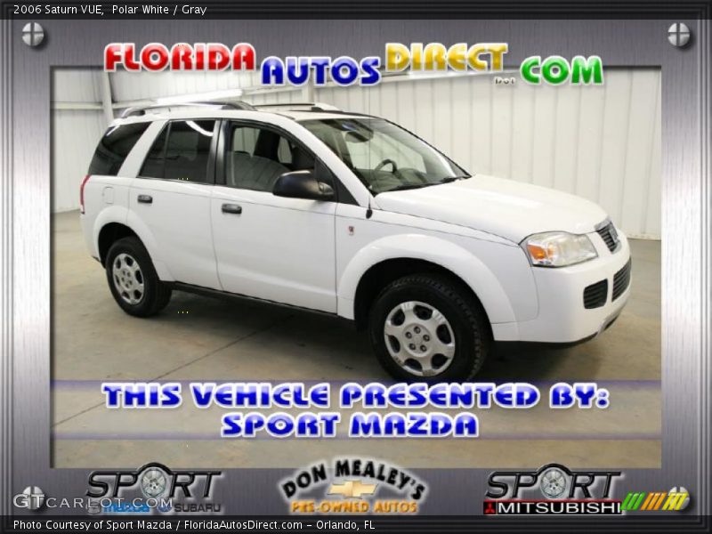 Polar White / Gray 2006 Saturn VUE