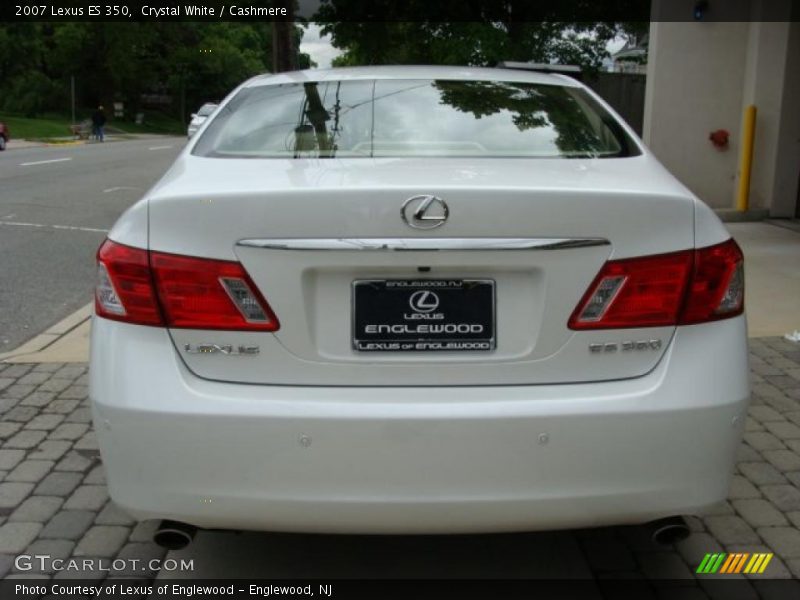 Crystal White / Cashmere 2007 Lexus ES 350