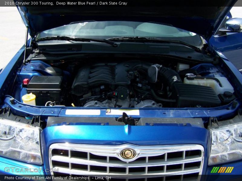 Deep Water Blue Pearl / Dark Slate Gray 2010 Chrysler 300 Touring