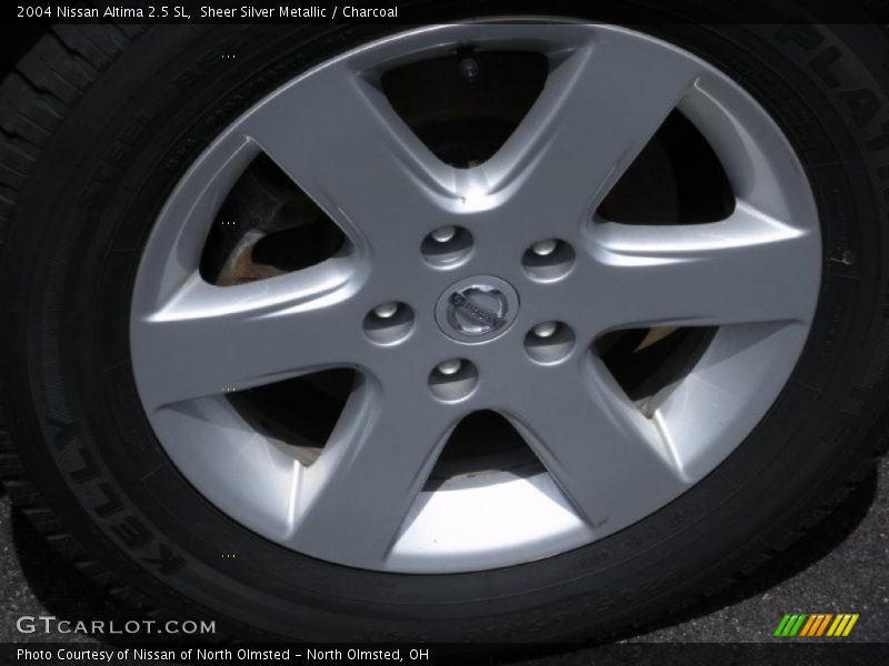Sheer Silver Metallic / Charcoal 2004 Nissan Altima 2.5 SL