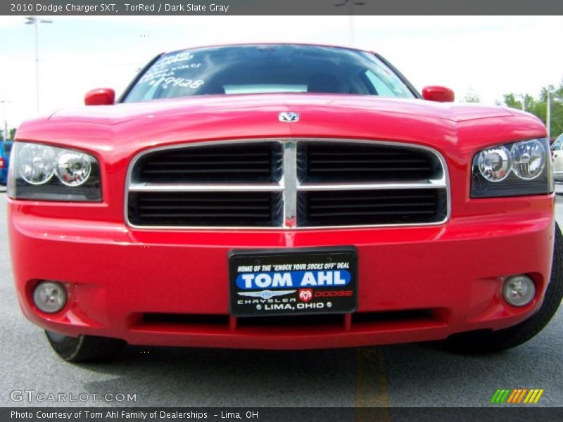 TorRed / Dark Slate Gray 2010 Dodge Charger SXT