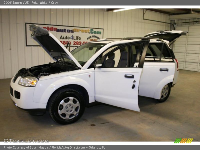 Polar White / Gray 2006 Saturn VUE