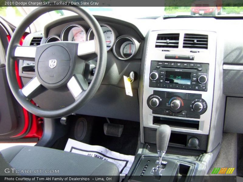 TorRed / Dark Slate Gray 2010 Dodge Charger SXT