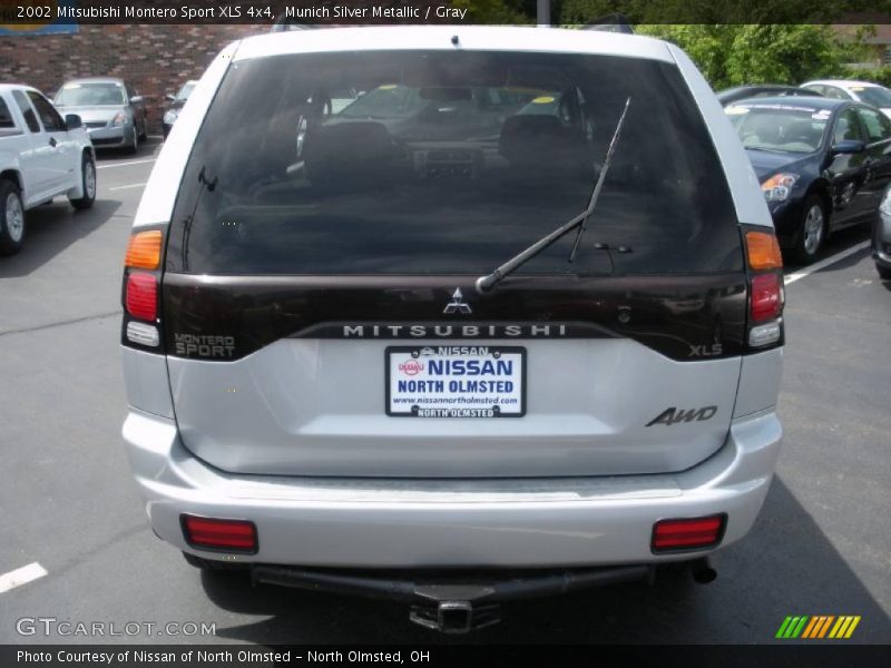Munich Silver Metallic / Gray 2002 Mitsubishi Montero Sport XLS 4x4
