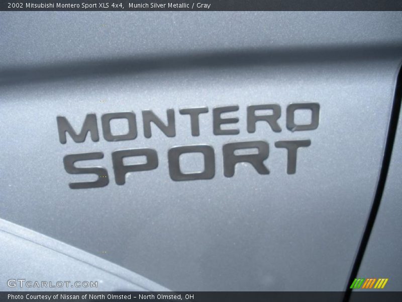 Munich Silver Metallic / Gray 2002 Mitsubishi Montero Sport XLS 4x4