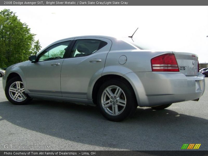Bright Silver Metallic / Dark Slate Gray/Light Slate Gray 2008 Dodge Avenger SXT