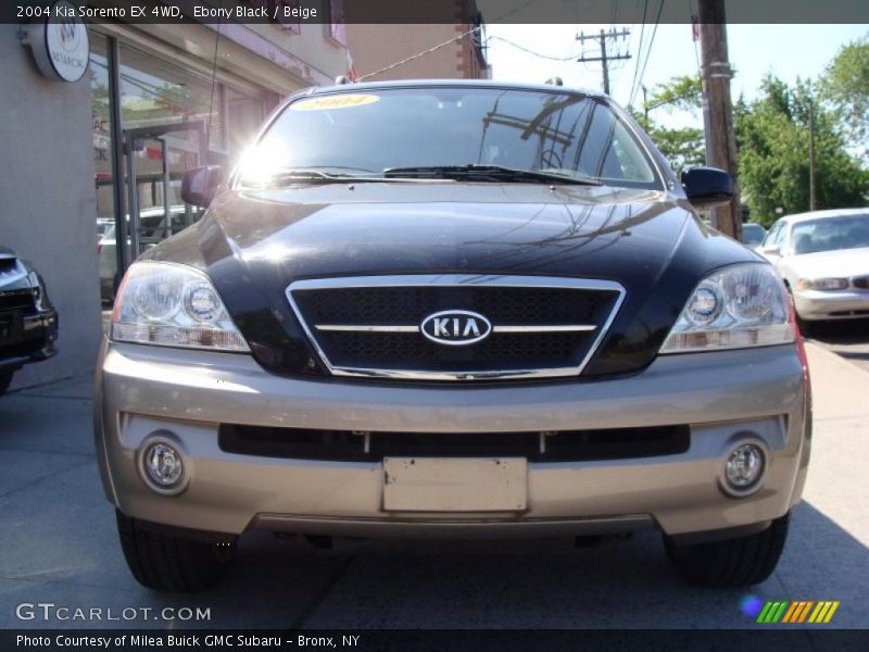Ebony Black / Beige 2004 Kia Sorento EX 4WD