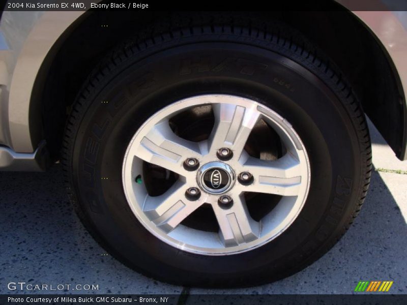 Ebony Black / Beige 2004 Kia Sorento EX 4WD